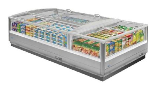 meuble frigorifique de vente à température négative